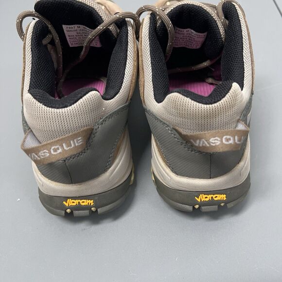 Vasque Womens Shoes Brown 8.5 M Leather Mantra Comfort Hiking Trail Sneakers - Picture 5 of 10